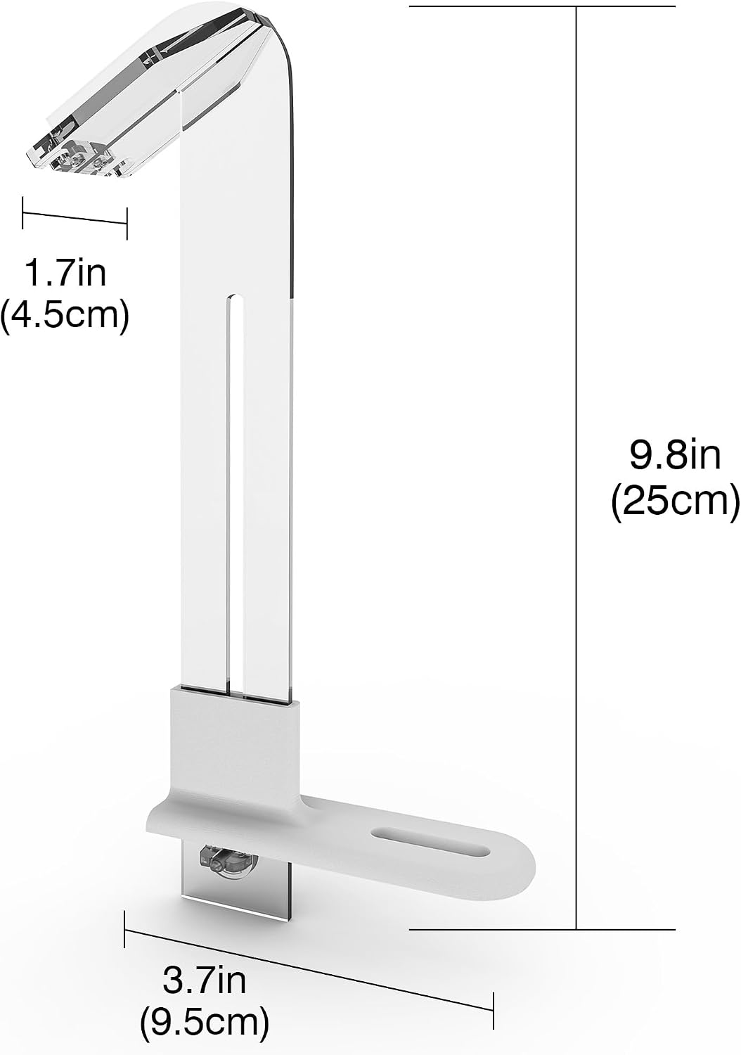 Acrylic Center Screen Webcam Mount, Transparent Monitor Holder for Laptop and Desktop, Compatible with Logitec - view 5