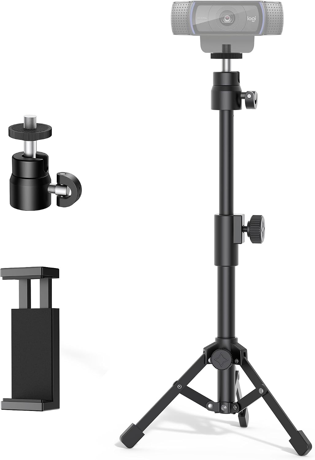 InnoGear Webcam Stand Arm for Desk Camera Mount Holder for Logitech Webcam | for C922 C930e C920S C920 C615 C9 - view 8
