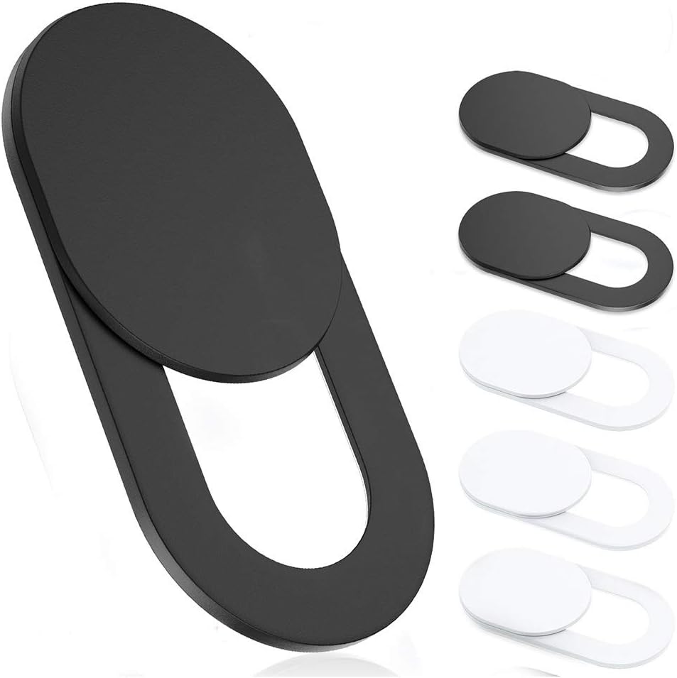 Laptop Camera Cover Slide, 6 Pack Ultra-Thin 0.022in Webcam Cover Blocker | Web Camera Cover for Laptops,Compu - view 10