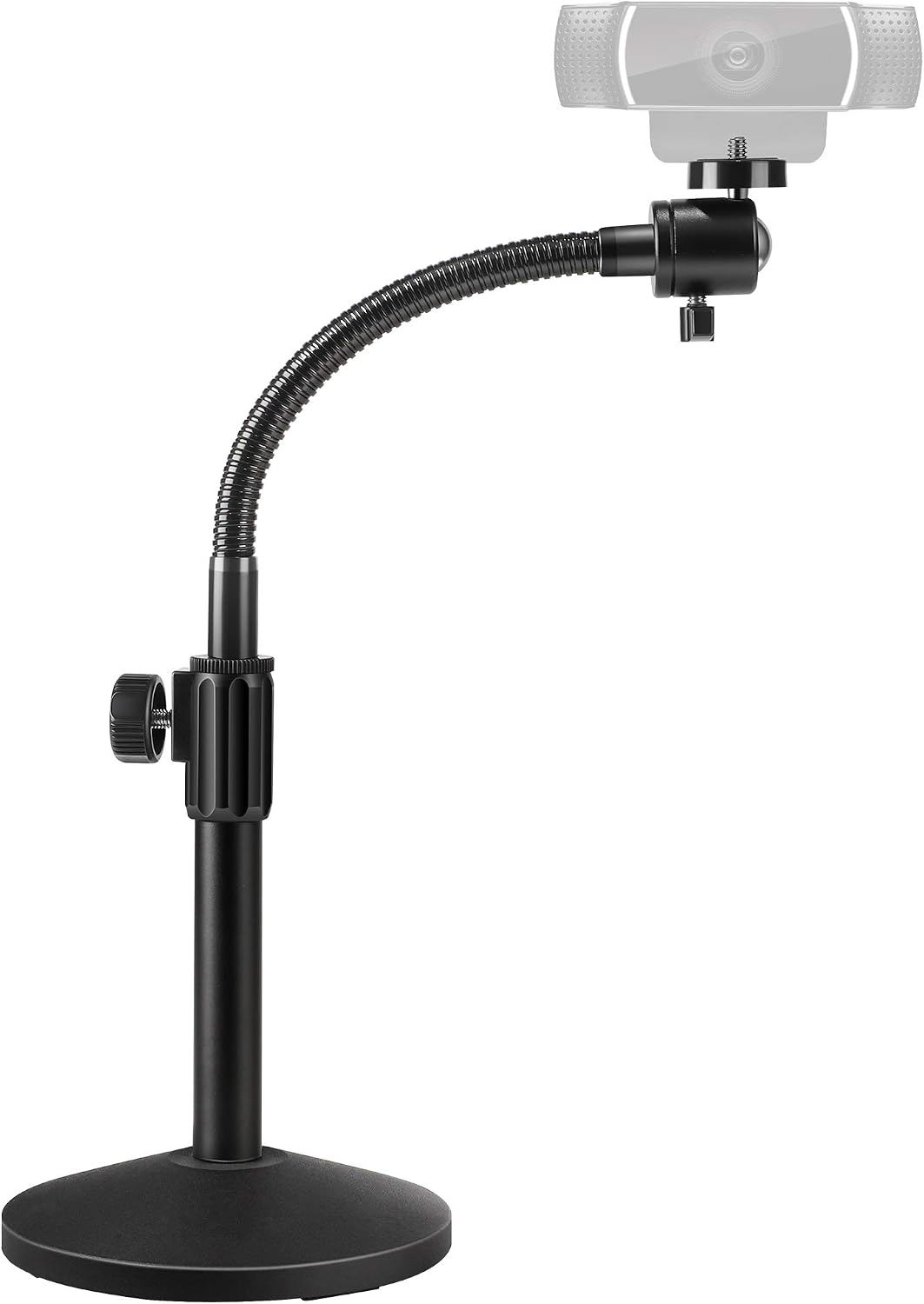 Puroma Webcam Stand GooseNeck Mount Desktop Camera for Logitech Webcam