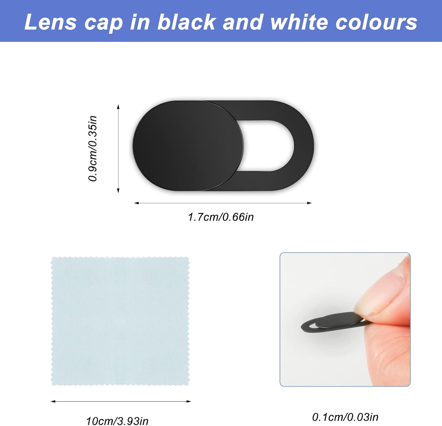 Webcam Cover for Laptop Camera Cover Slide,Camera Blocker Camera CoverSlide - view 2
