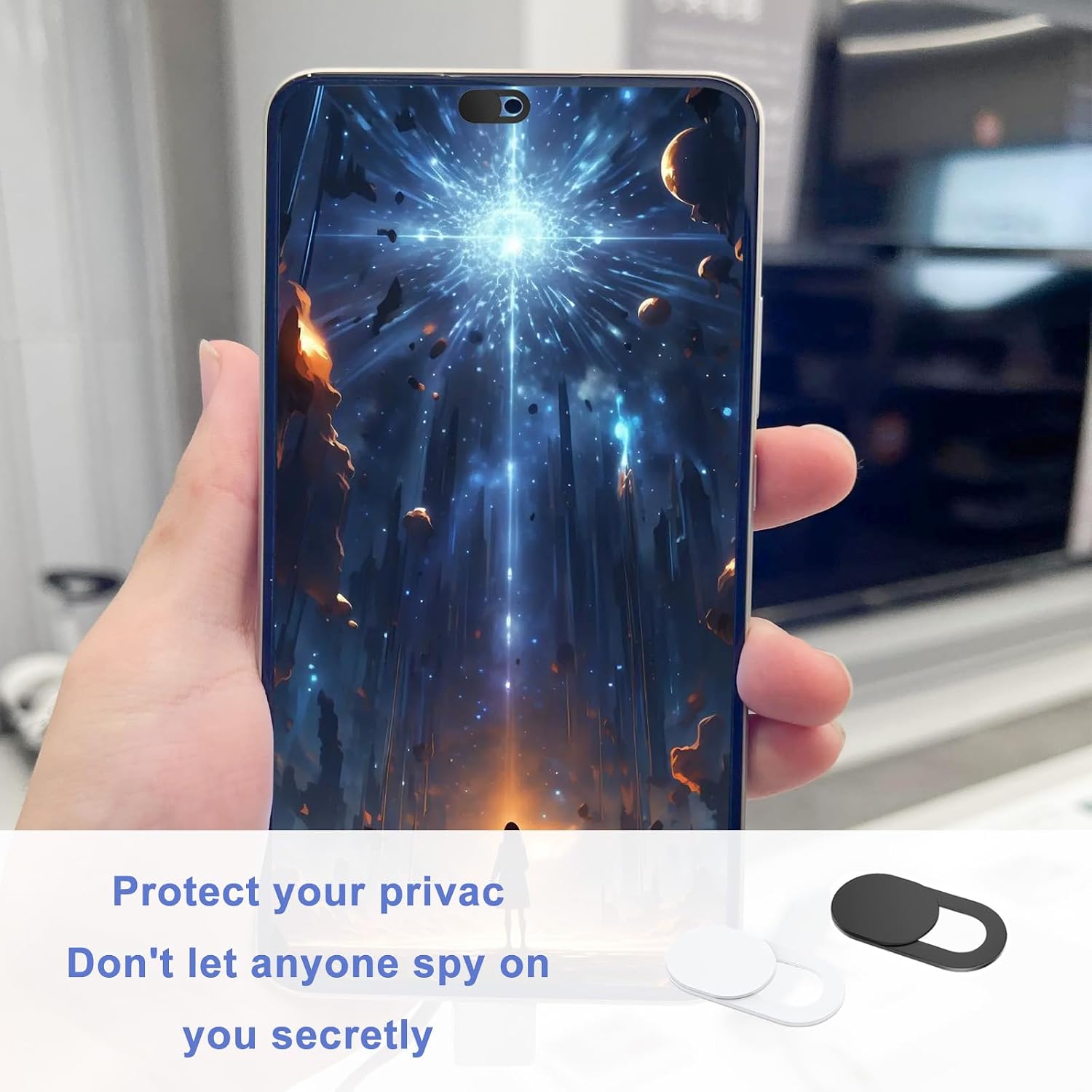 Webcam Cover for Laptop Camera Cover Slide,Camera Blocker Camera CoverSlide - view 4