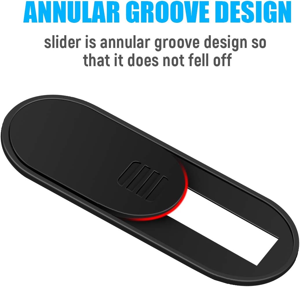 Webcam Cover Slide, Ultra Thin Phone Camera Cover, Camera Cover Blocker for Macbook, iMac, Laptop, Desktop, Pc - view 6